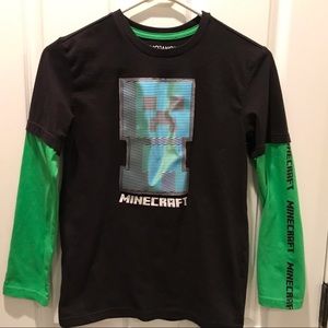 Boys Minecraft long-sleeves t-shirt